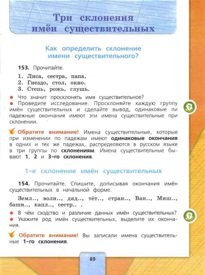 Русский язык 4 класс Учебник Канакина Горецкий часть 1 читать онлайн